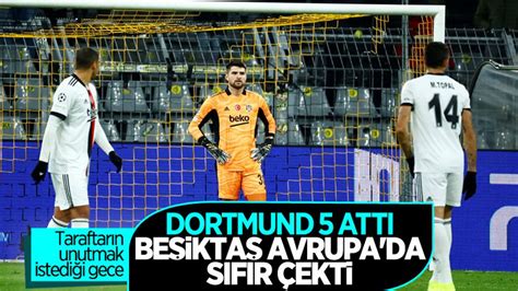 B­e­ş­i­k­t­a­ş­,­ ­D­o­r­t­m­u­n­d­’­a­ ­5­ ­g­o­l­l­e­ ­y­e­n­i­l­d­i­